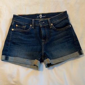 Seven for all mankind cut-off shorts
